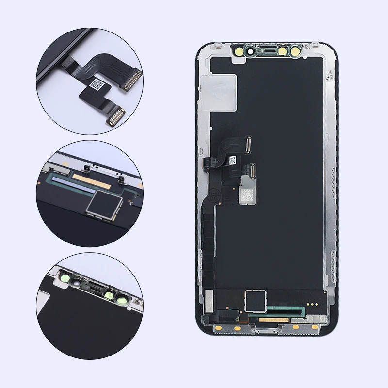 100 Tested LCD Pantalla For iphone X LCD 10 XS Screen LCD Display Touch Screen Digitizer 4