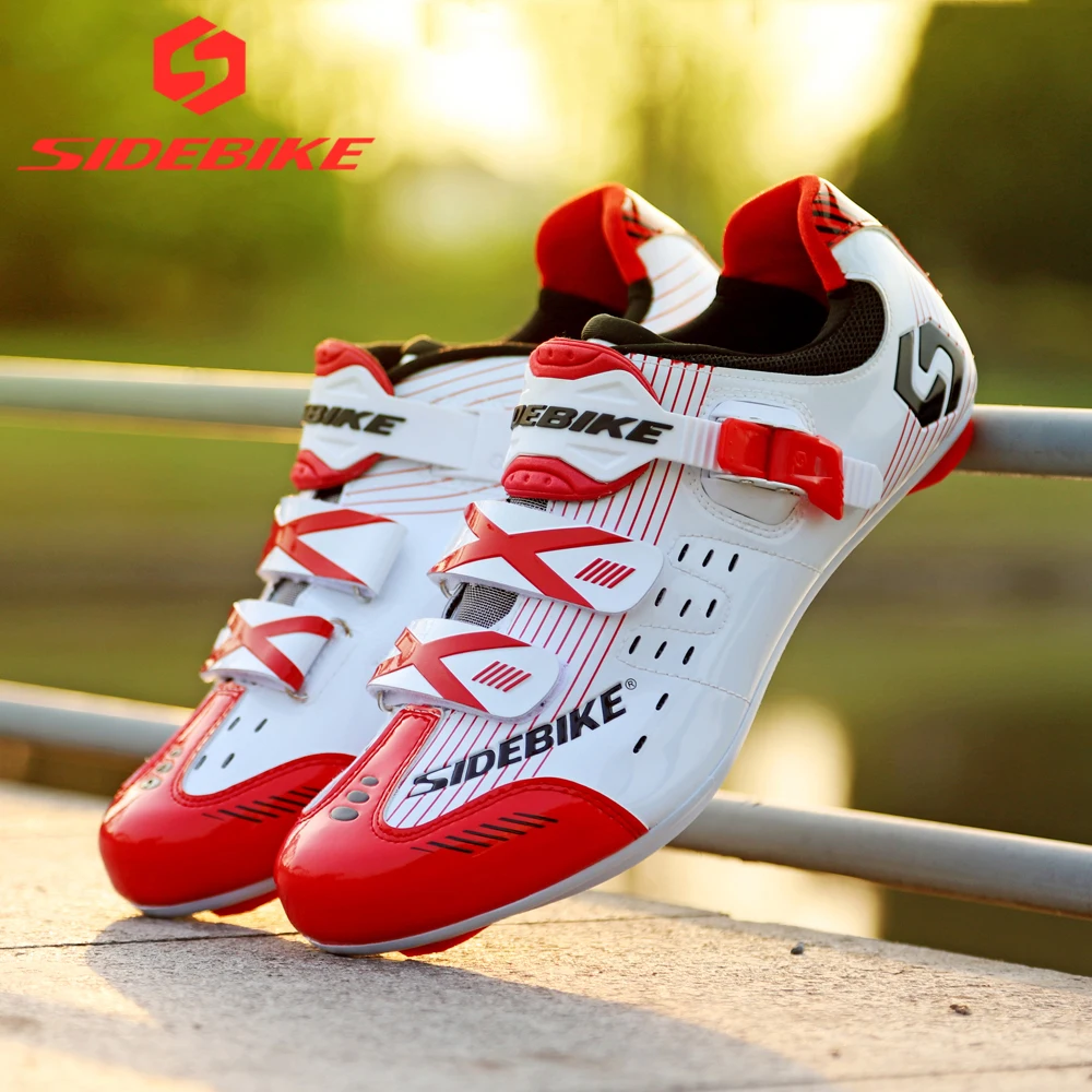 Road Bike Shoes Athletic Cycling Shoes Men Self-locking Riding Bicycle Sneakers 