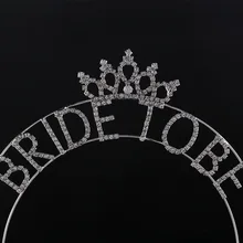 Детская корона аксессуары для дня рождения корона для невесты корона украшение для волос резинки для волос Свадьба День Рождения Вечеринка