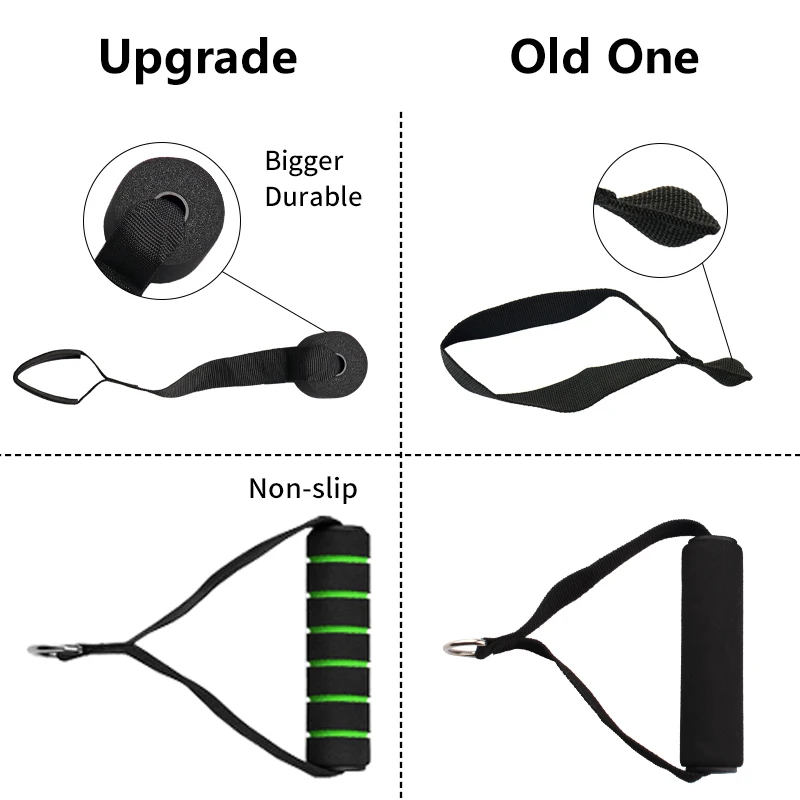 11pcs/set Pull Rope Fitness Exercises Resistance Bands Latex Tubes Pedal Excerciser Body Training Workout Yoga