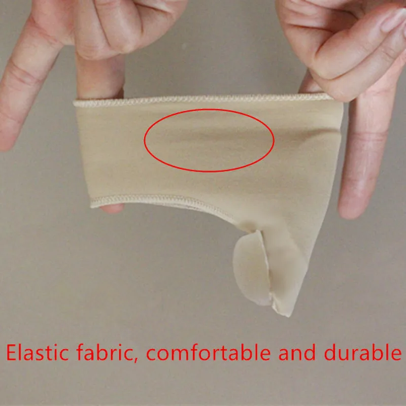 1Pair Big Bone Orthopedic Bunion Correction Pedicure Socks Silicone Hallux Valgus Corrector Braces Toes Separator Feet Care Tool