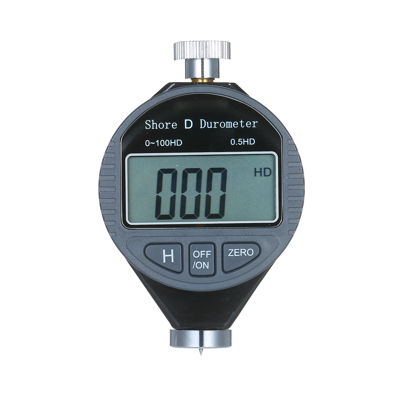 Цифровой Твердомер портативный 0-100HD Shore D Измеритель Твердости весы для резиновых шин пластиковые полы с большим ЖК-дисплеем