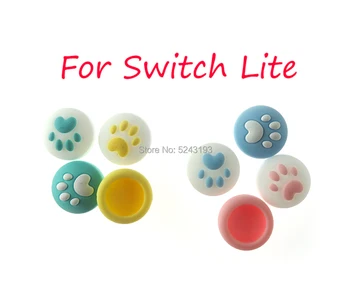 

20sets High Quality Durable Silicone Cat Claw Handle Caps For Switch Switch Lite NX NS Left And Right Rocker Protection Mushroom