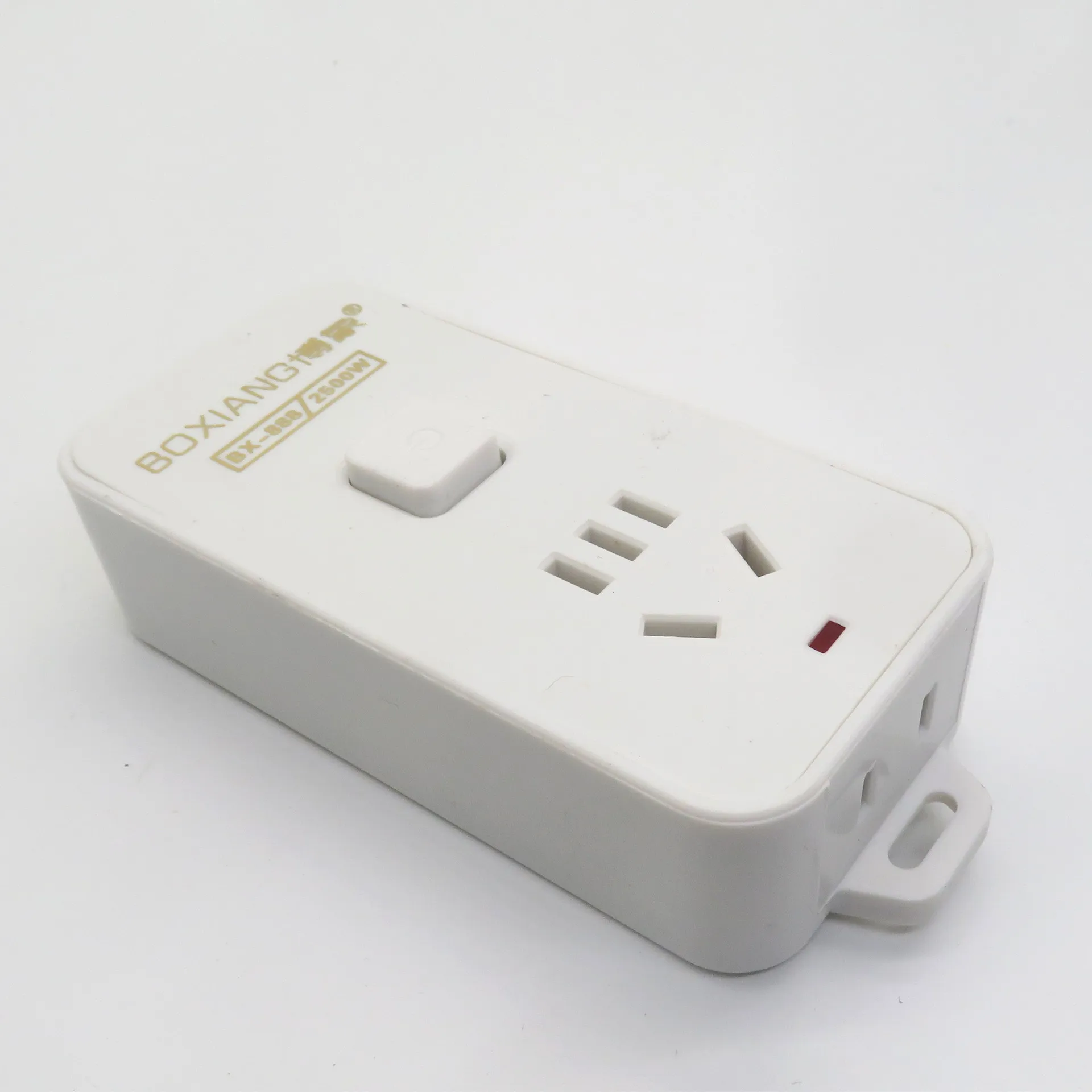 Manufacturers Direct Selling bo xiang 7-Hole with Switch Socket Power 2500W Compact Power Supply Wiring Board Adapter