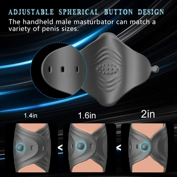 Blowjob Glans Vibrator Penis Massager Exerciser 2 Type Male Masturbator Ejaculation Delay Last Trainer Adult Sex Toys for Men 2