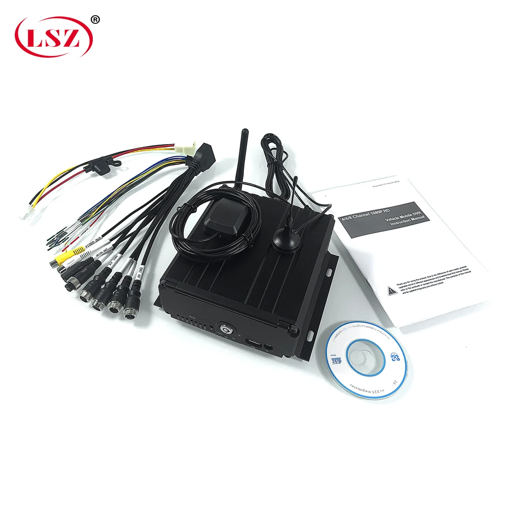 LSZ Прямая с фабрики sd+ Запись цикла жесткого диска 4g gps wifi mdvr ahd 720p мегапиксельный бетоновоз/автобус/поезд/большой грузовик