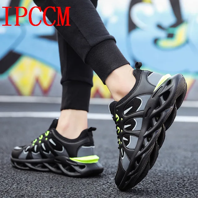 Новая Осенняя обувь 2019 дышащая мужская Спортивная и повседневная универсальная