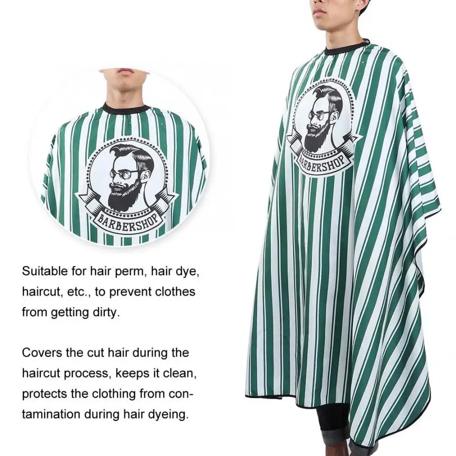 Фартук для парикмахера бытовой парикмахерский фартук Антистатическая мантия для стрижки волос накидка для стрижки волос салонные аксессуары