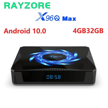 

X96Q MAX Smart TV Box Android 10.0 Allwinner H616 4GB32GB 2.4G 5G WiFi Bluetooth 4K Media Player Android TV Box X96Q Set top box