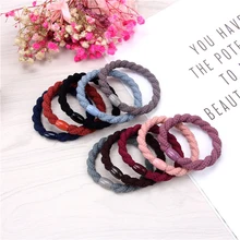 10 pcs Hair Ties for Thick Hair Elastics Hair Bands Ponytail Holders Hair Girls Hair Elastics for Women's Hair