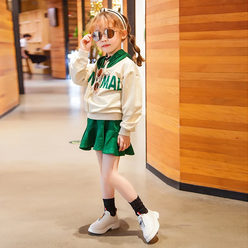 Fall new children's PU leather shoes soft soles girl princess style zipper shoes suitable for student parties