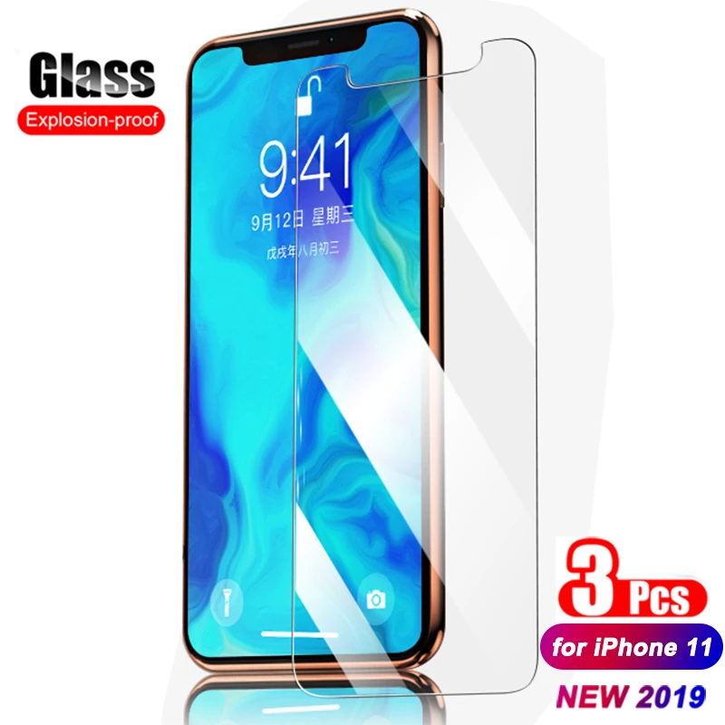 

Tempered Glass for iPhone 11 Pro 2019 11 Pro Max Screen Protective Glass Film for iPhone 11 2019 XI Pro Max Glass Protection
