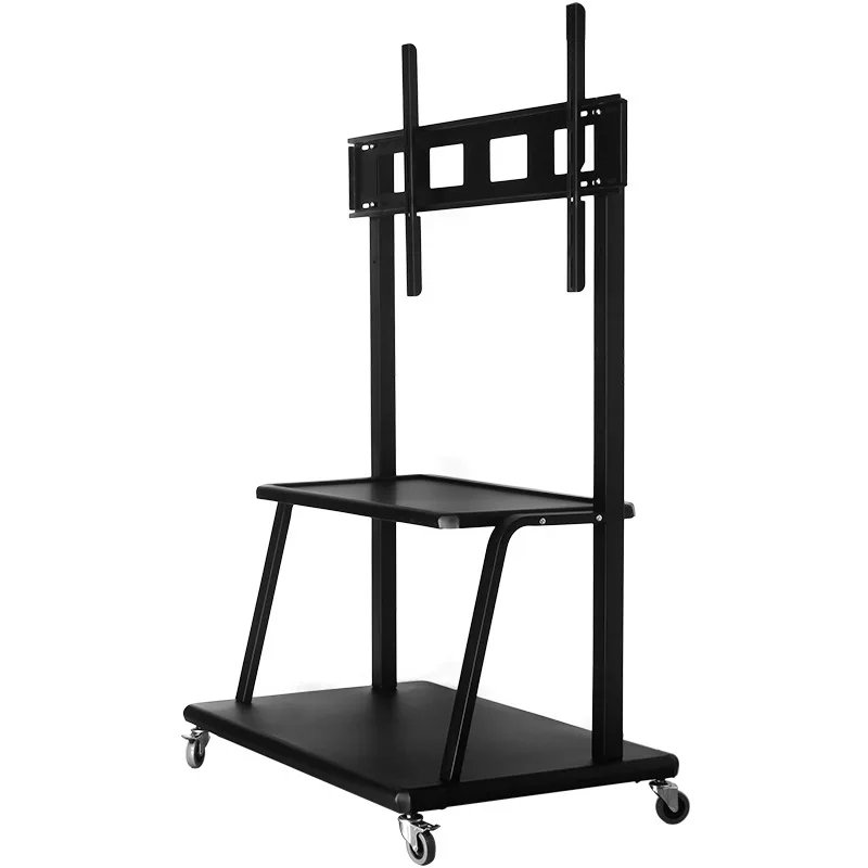 US $145.00 Adjustable Mobile Free Rotating Metal 5565inch Touch TV Floor Stand LCD Mobile TV Bracket