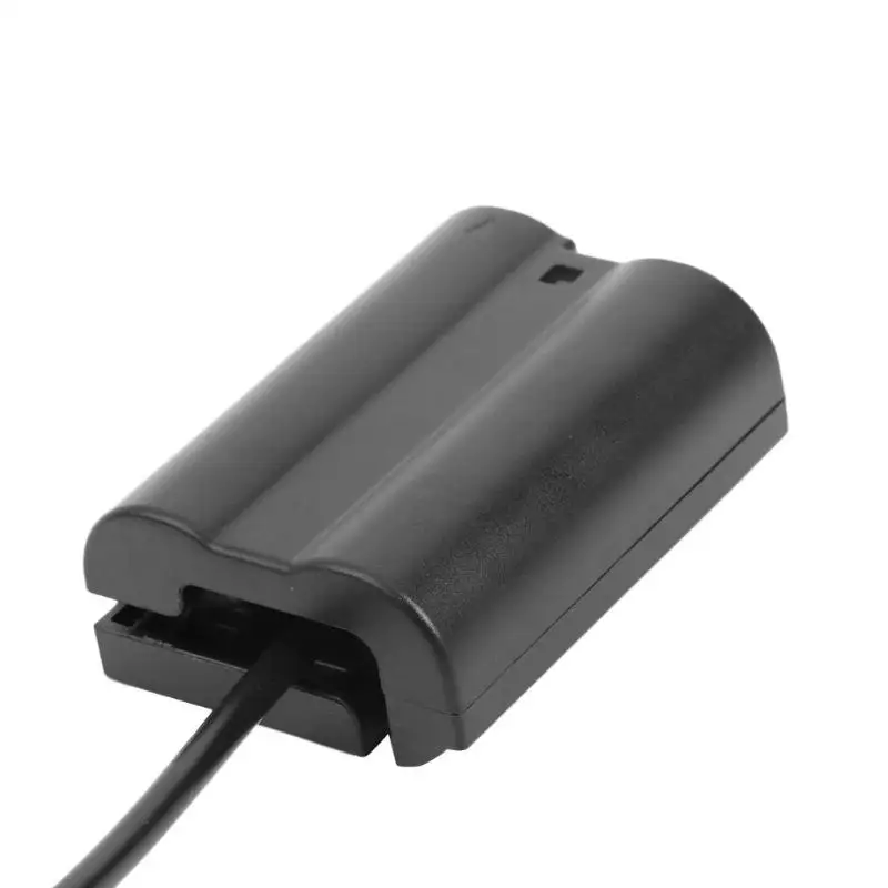 EN-EL15 Fully Decocded Dummy Battery Pack DC Coupler Connector for Nikon