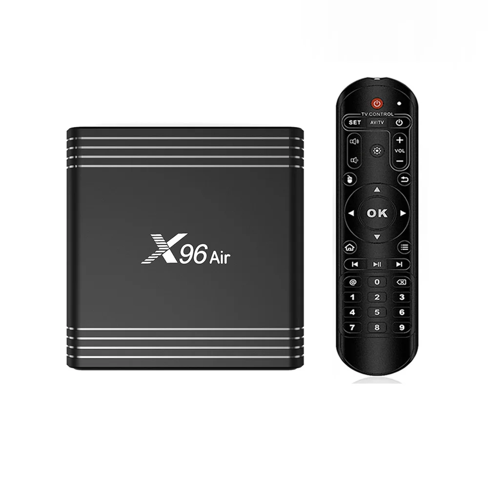 X96 Air TV box only Smart skylive Android 9.0 Amlogic S905 X3 4K 8K 24fps 16GB/32GB/64GB WiFi USB 3.0 Set top | Электроника