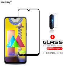 For Samsung Galaxy M01 Glass Screen Camera Lens Protector Film Full Tempered Glass For Samsung M01 M11 M21 Glass For Galaxy M01