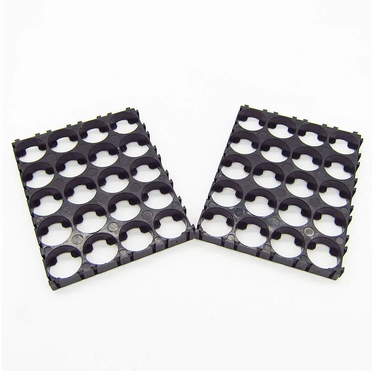 

MasterFire 20pcs/lot 4*5 Cell 18650 Batteries Spacer Radiating Shell Plastic Heat Holder Battery Bracket