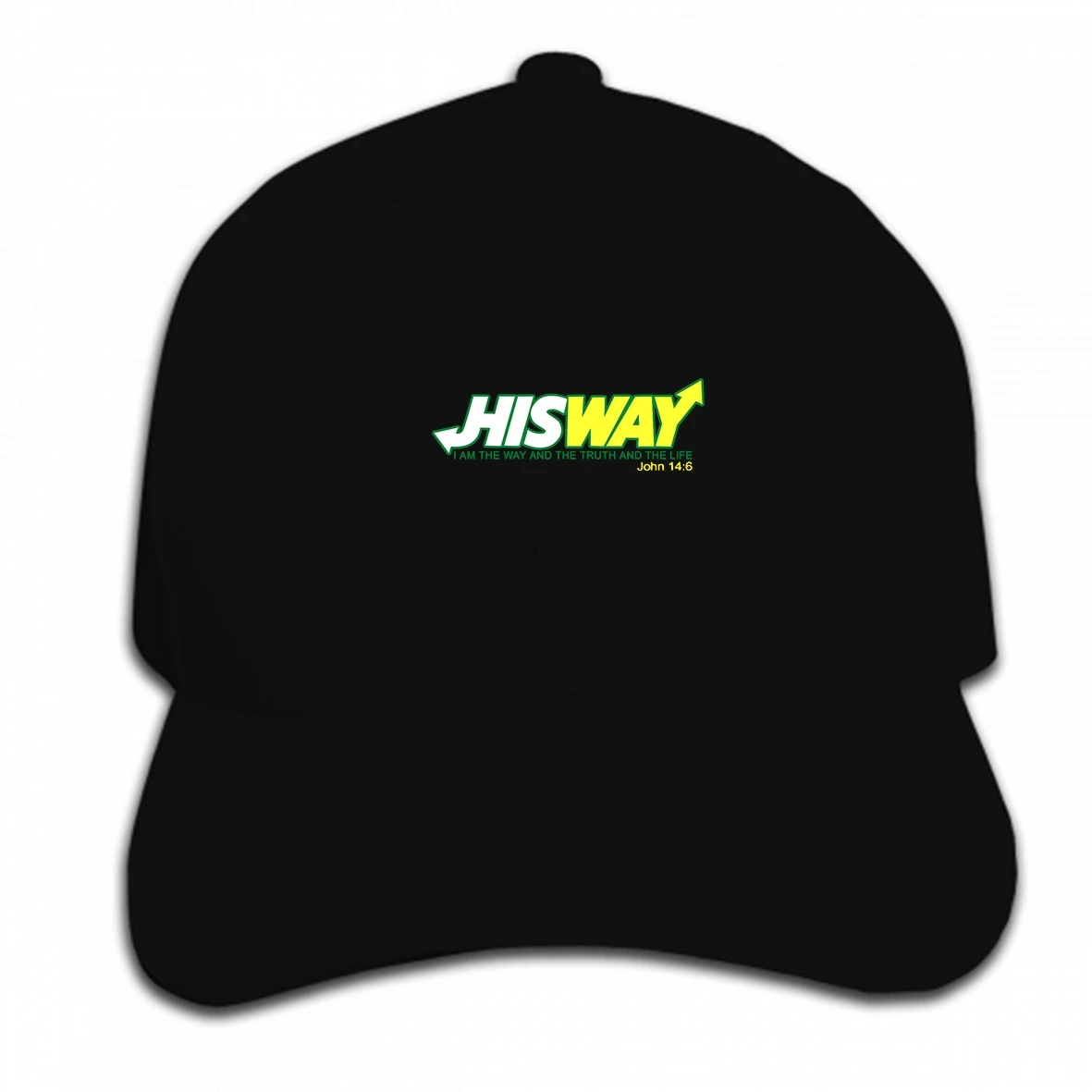 Принт бейсбольная кепка под заказ NW Мужская HISWAY религиозный Кристиан Иисуса любовь библея джон146 солнцезащитный козырек Кепка