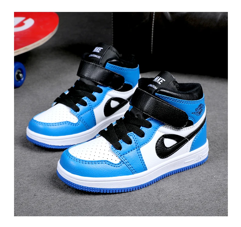 Kid Sneakers Boy Children Basketball Shoes Boots Kids Jordan Shoes Casual Running Shoes Kids Warm Sneakers Kids Footwear Boots