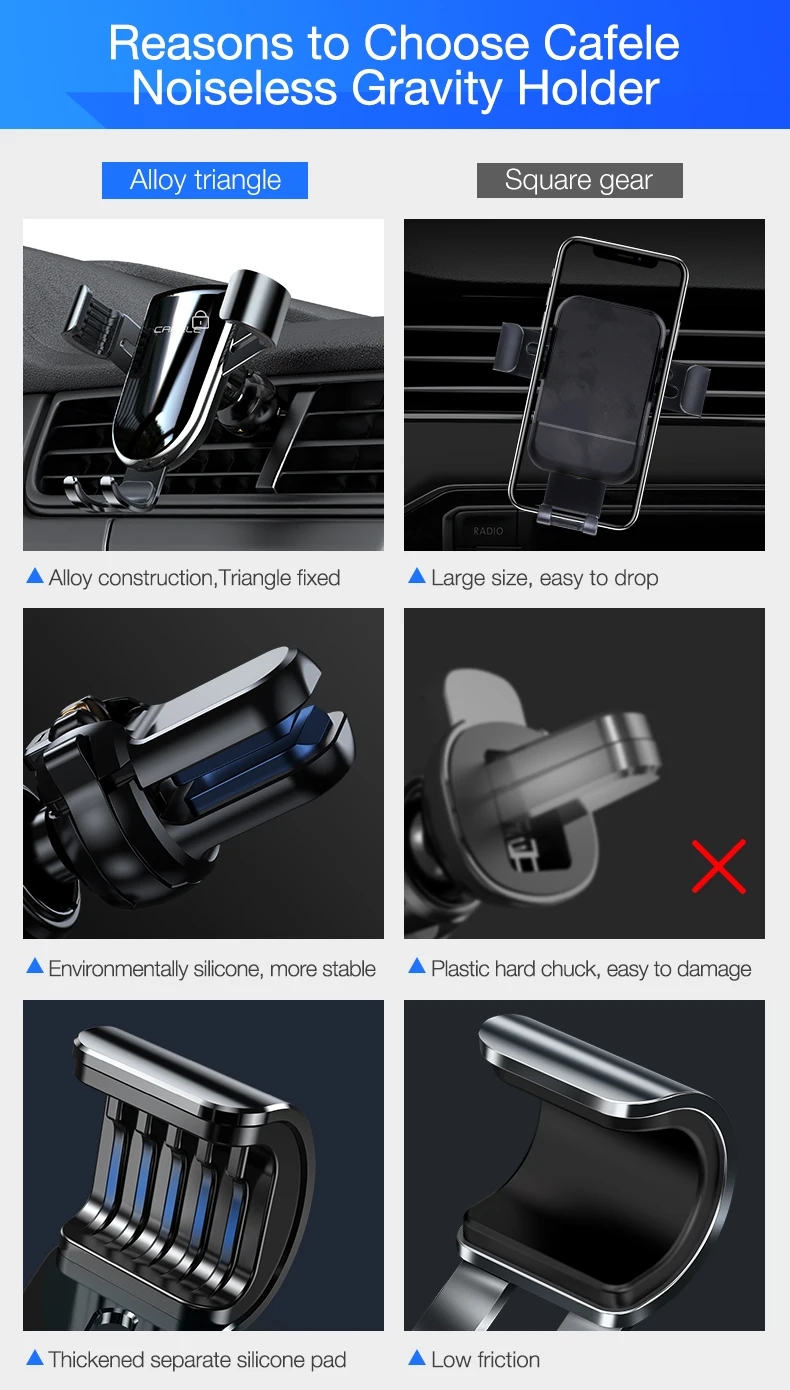 Car Phone Holder for Air Vent  (1)