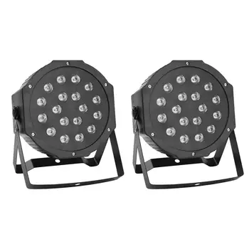 

18LED Stage Lights Laser Projector KTV Bar Club Music Party DJ Disco Par Lamp Main Scope of Application DISCO Dance Hall