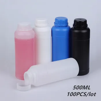 

Wholesale 500ML Empty Agricultural pesticide bottles with Tamper Evident Lids HDPE cosmetic Disinfectant bottle 100PCS/lot