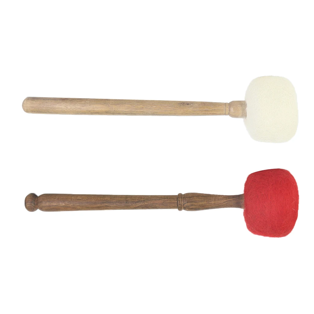 Tibetan Buddhist Meditation Singing Bowl Wool Felt Hammer