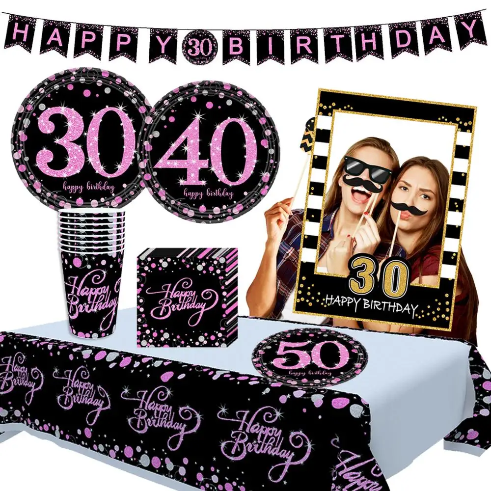 

Cheer 30 40 50 Balloon Happy Birthday 30 40 50 Years Balloons 30th 40th 50th Birthday Party Decor Adults Latex Baloon 30 Birthda