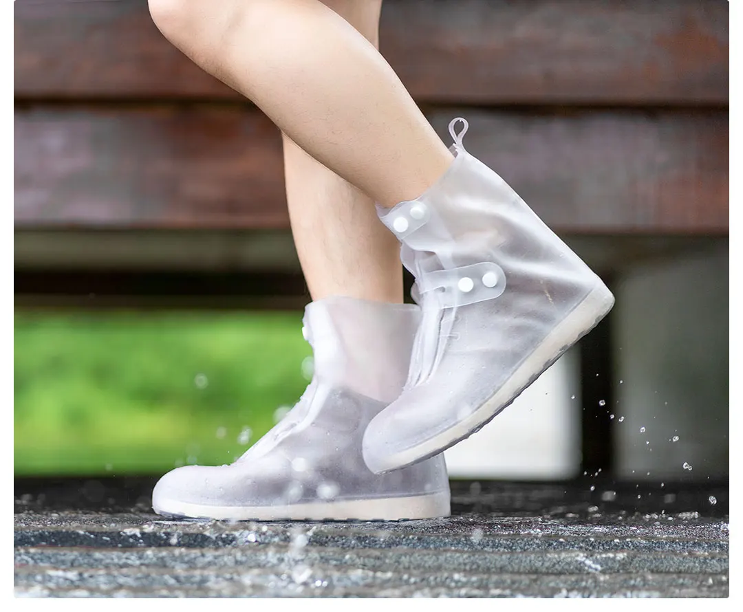 Xiaomi Youpin Zaofeng портативный нескользящий дождевик Чехол Для Обуви Высокая трубка водонепроницаемый нескользящий износостойкий бесшовный сшивание