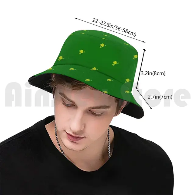 Green Eyeball Sun Hat 1894 Bucket Hat 