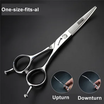 

6 inch pet grooming scissors teddy dog trimming shears tool set flat shear straight scissors up and down bending shear
