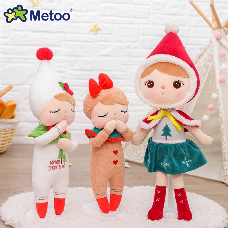 Новинка 2021 Рождественская Кукла jimbao and angla оригинальные плюшевые куклы Metoo милый