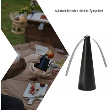

Silent fan for automatic flycatcher Fly repellent Mute Fly Repellent Fan Keep Flies and Bugs Away From Your Food