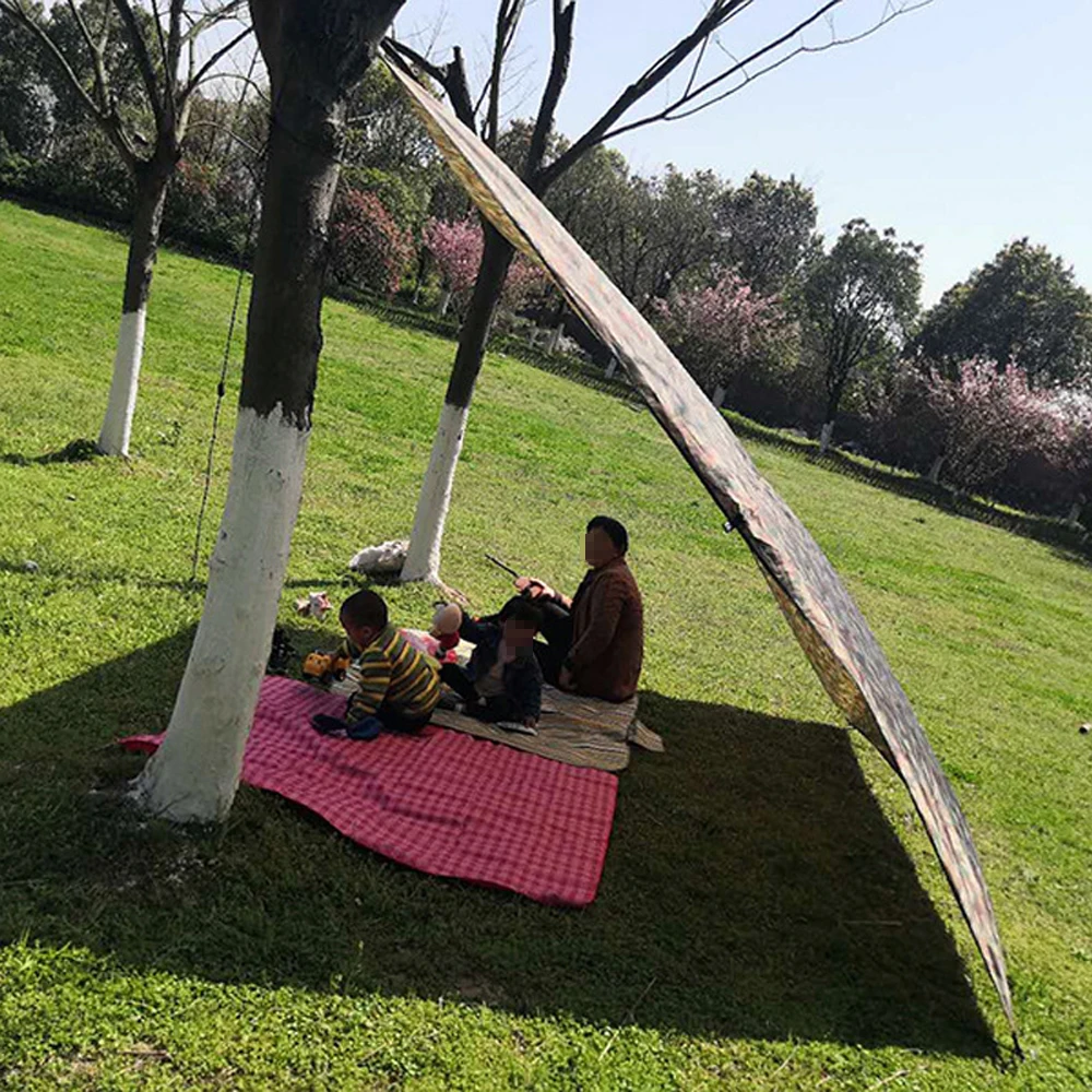 HOT Sea Beach Camping Tent tarp Sun Shade inflatable Shelter canopy Sand Anchor Carry Bag Canopy Rain Protect Portable | Спорт и