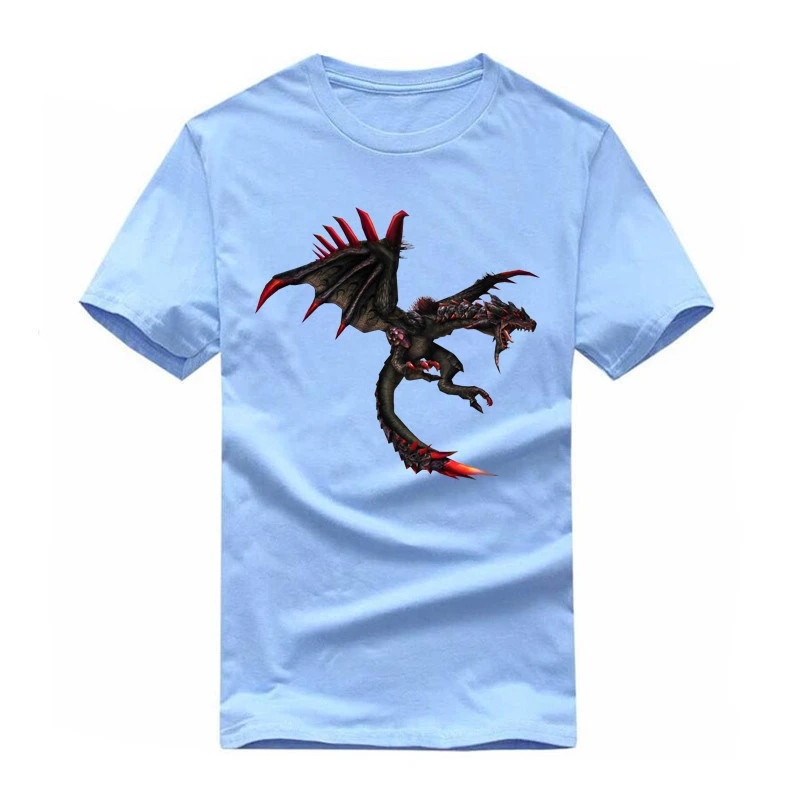 Color dragon Print T Shirt for Men White Top Tees T-shirt Fashion Men's Custom Tshirts EU Size XS-2XL Color dragon Print T Shirt for Men White Top Tees T-shirt Fashion Men's Custom Tshirts EU Size XS-2XL