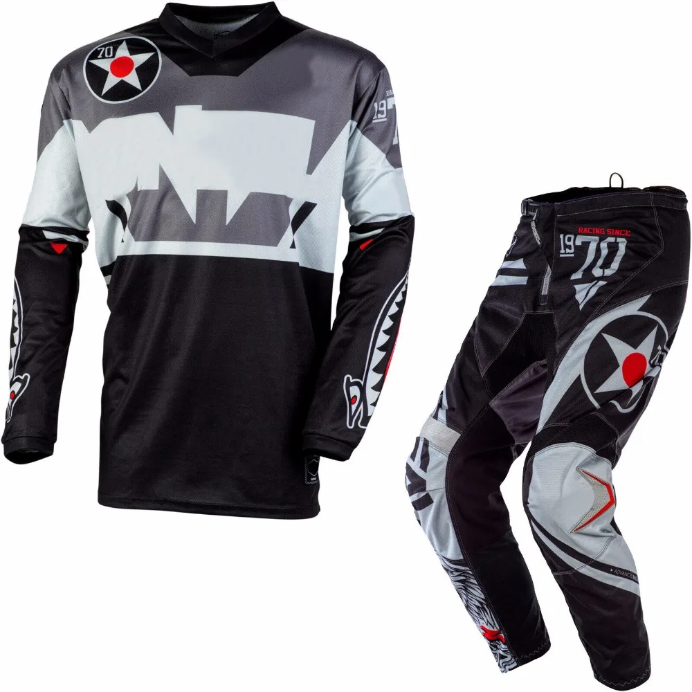 Новинка MX/ATV/DH Racing Hardwear Rizer Combo Jersey брюки для мотокросса Dirt Bike внедорожные шестерни - Цвет: 128