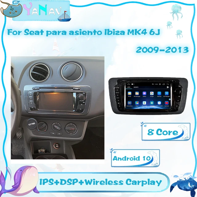 For Seat Ibiza 6j MK4 FR 2009-2013 Android 9 2Din Radio multimedia player  stereo