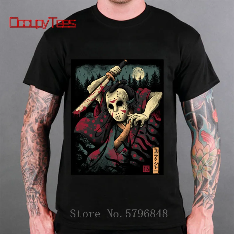 2020 Freddy Krueger Vs Jason Friday The 13Th Хэллоуин фильмы Футболка размер S до 4Xl самурайский фильм