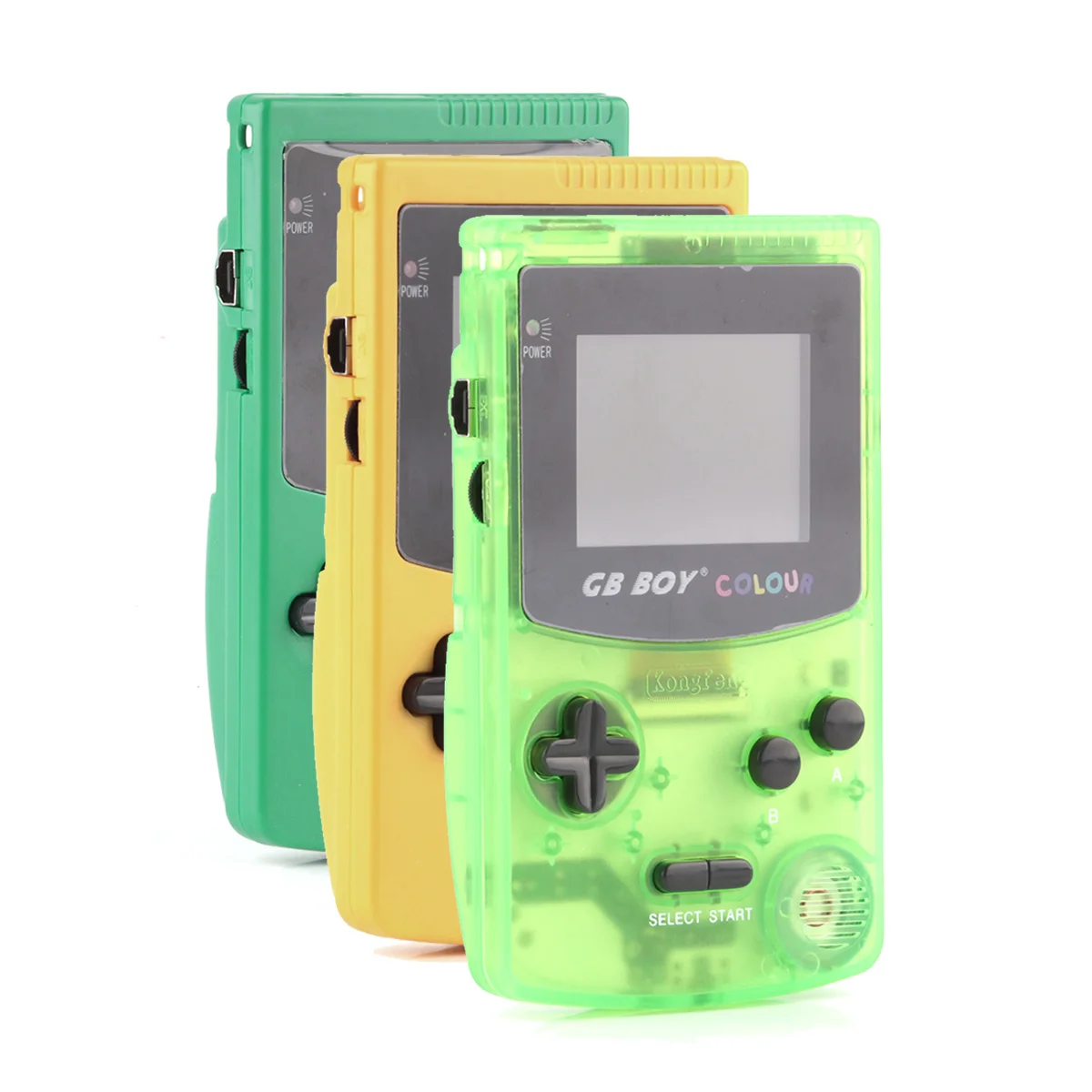 Consoles com Backlit Lote Menino Cor Handheld Game Player 2.7 Portátil Clássico Console 66 Jogos Internos 1 Pçs – gb