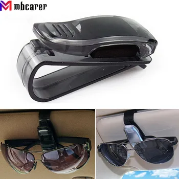 

1Pcs Universal Car Glasses Case Sun Visor Sunglass Eyeglasses Glasses Card Pen ABS Portable Clip Ticket Holder Stand Z2