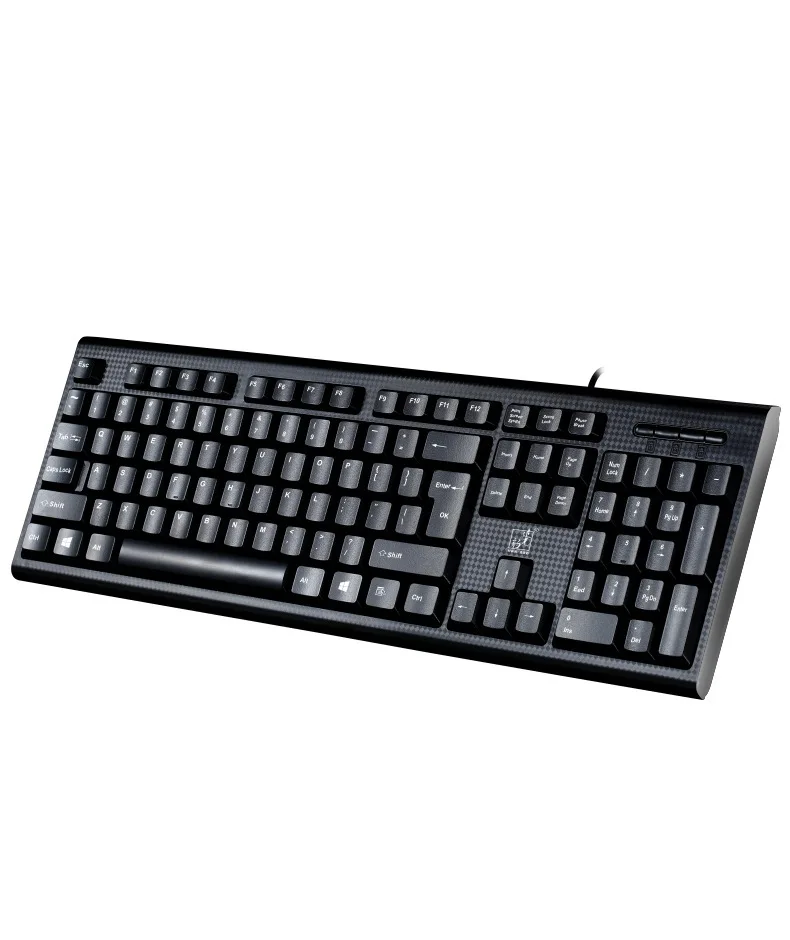 

ZHUIGUANGBAO Q9 Office Gaming Keyboard Business Keyboard USB Single Keyboard Waterproof Wired Keyboard