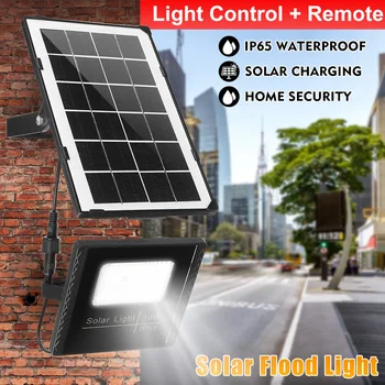 

Solar LED FloodLight 10W Reflector LED Flood Light IP65 Spotlight Light&Remote Control Outdoor Garden Solar Street Flood Light