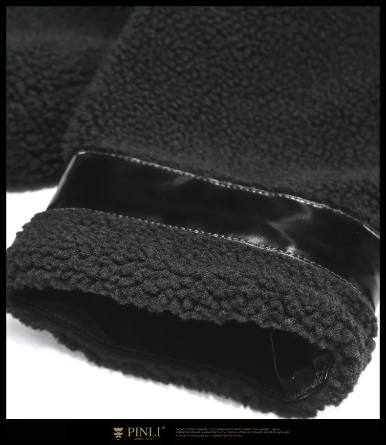 Casaco Masculino, стандартная куртка Pinli, осень, новинка, мужская куртка из искусственной кожи с отложным воротником, верхняя влага, B193304353