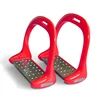 1 Pair Stirrup Horse Riding Equipment Stainless Steel Alloy Aluminum Thickening Non-slip Equestrian For Horse Saddle Horse Pedal 1