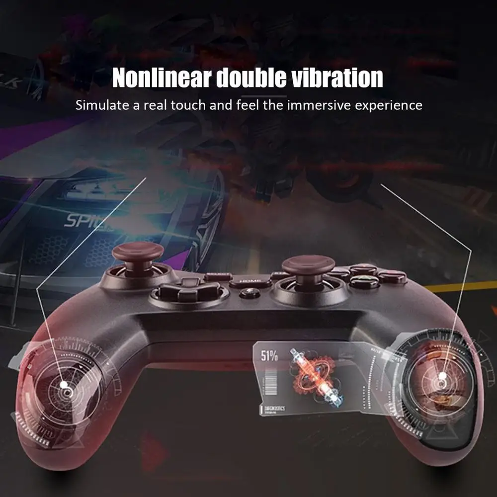 Беспроводной Bluetooth геймпад пульт дистанционного управления Joypad для джойстика консоль Джойстик-переключатель геймпад