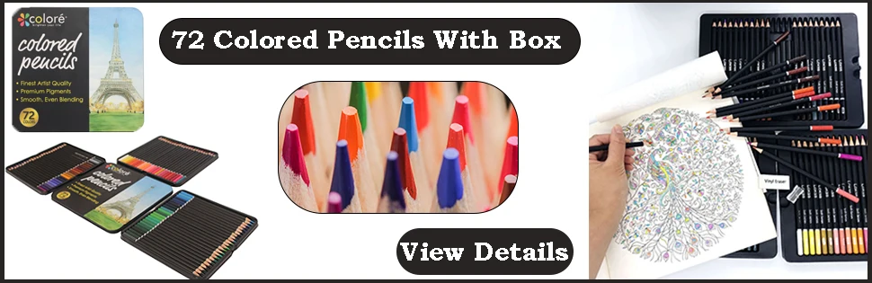 72 Colored Pencils