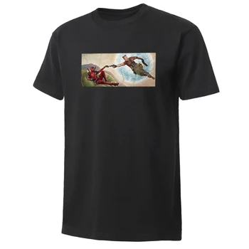 

Men'S T Shirt Deadpool Movie Cable And Deadpool Mens T-Shirt Casual High Quality Shirt Cotton Short Sleeve Hot Tees Tops Unisex