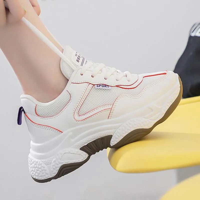 Xiaying Smile new autumn winter Running Shoes Female outdoor Sports Shoes lace up lightweight women shoe popular athletic shoes