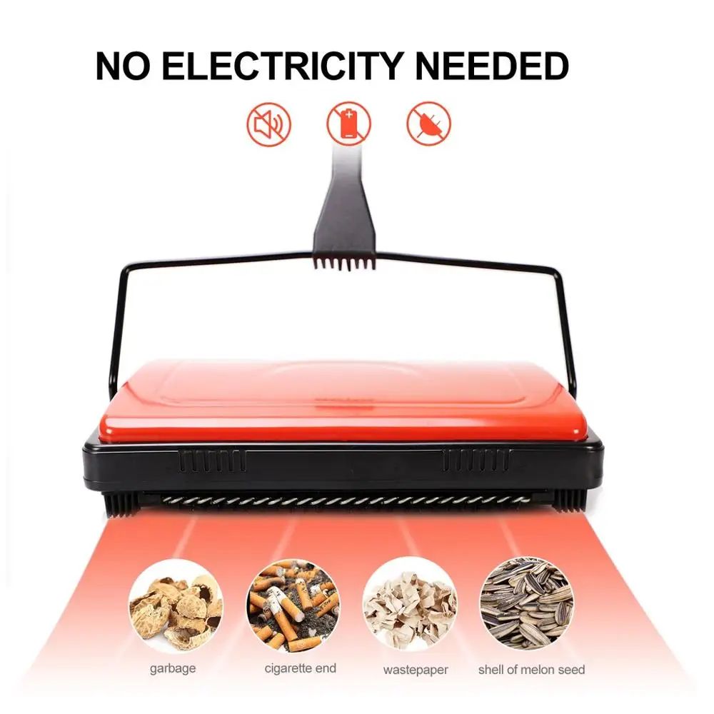 Cleanhome ковер этаж Sweeper Очиститель для Офис ковры подшерсток пыли записки Бумага