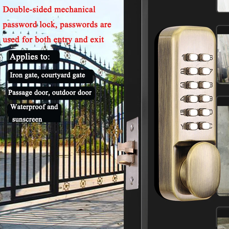 Types Of Gate Lock Options For Your Fence Turner Fence, 56 OFF